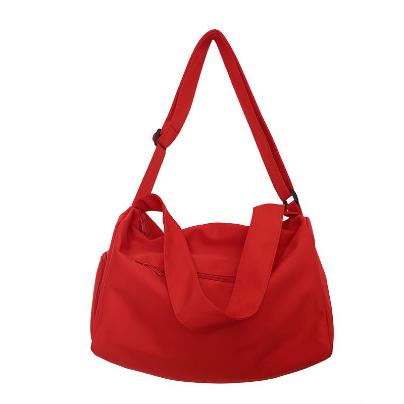 Gym Bag Nylon New Dry and Wet Separation Large Capacity Lightweight Casual Sports Crossbody Bag