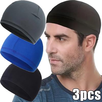 1/3ks Motocyklová prilba Vnútorná čiapka Klobúk Rýchloschnúci Priedušná čiapka Závodná čiapka Pod prilbu Čiapka Beanie Motokros Motorová prilba Čiapka