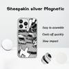 Racing Initial D Anime Sports Car Phone Case for iPhone 16 15 14 13 12 11 Pro Max Sheepskin Silver-edged Protective Case