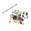 100Pcs Nail Art Soft Sponge Versatile Portable Mini Nail Block Buffer Polisher File Tofu Cubes with
