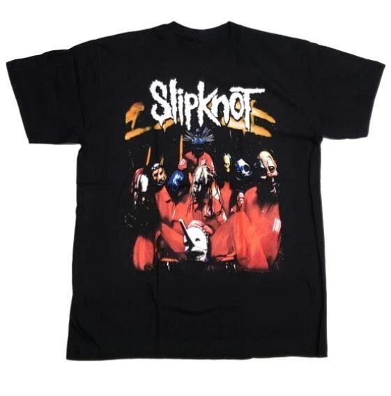 SLIPKNOT T-Shirt Heavy Metal Band Tee Men s 100% Cotton Black New L