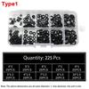 O Ring Assortment Kit Rubber Washer Orings 24 Sizes Pressure Washer O Ring Kit for Faucet Hose Car Air Gas Plumbing Sealing