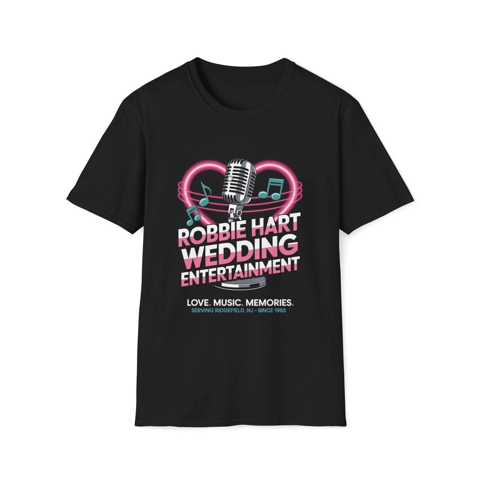 

Robbie Hart Wedding Entertainment T-Shirt | Wedding Singer Unisex Softstyle Tee XL