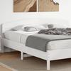 VidaXL Headboard White 200 Cm Solid Pine Wood 842487