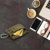 Mini etui na karty kluczowe, outdoorowa saszetka EDC, portfel, mini przenośne etui na karty kluczowe, saszetka EDC, portmonetka z karabińczykiem