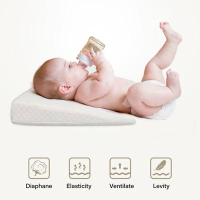 Baby Sleep Pillow Memory Foam Breastfeeding Wedge Cushion Anti-reflux Infant Wedge Pillow