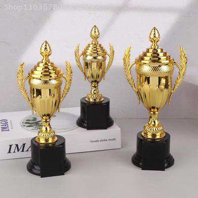 1 szt. Ozdoby Trofeum Honorowe Plastikowy Puchar Nagroda Trofeum Dziecięce Nagroda w Konkursie Szkolnym Materiały Nagradzające Trofeum Zwycięzcy Zabawka