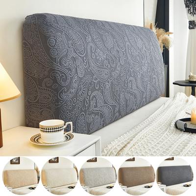 Strečové potahy na čelo postele pro rozměr Queen King, návlek na čelo postele, prachotěsný potah Jacquard pro dekoraci ložnice