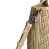 Retro fashion hand-woven bag large capacity commuting temperament portable tote bag high sense sheepskin mother bag women