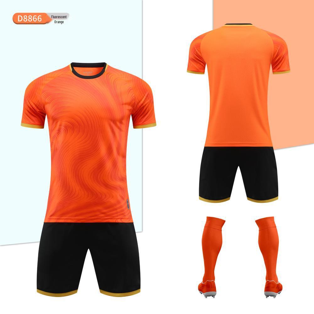 Conjunto de Entrenamiento y Competición de Fútbol de Secado Rápido para Adultos y Estudiantes