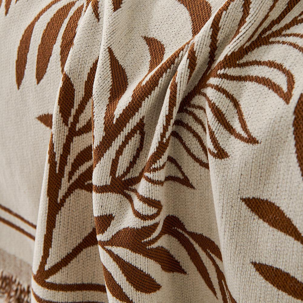 Bohemia Sofa Blanket Chenille Fabric Sofa Covers Four Seasons Universal Tassel Throw Blankets Anti-cat Scratch Towel Protector