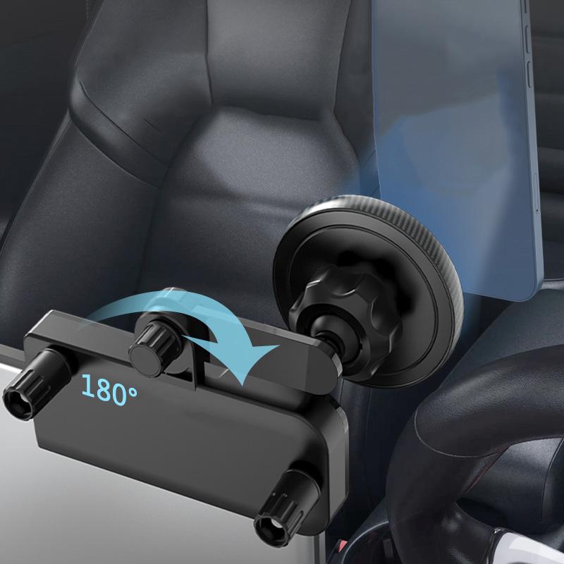 For Tesla Model 3 Y Central Control Screen Holder Magnetic 360 Degree Adjustable Screen Holder for iPhone Magsafe Samsung Xiaomi