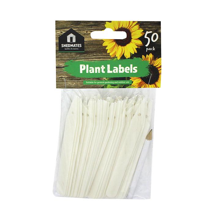 Kingfisher Plant Labels With Pencil 50pk