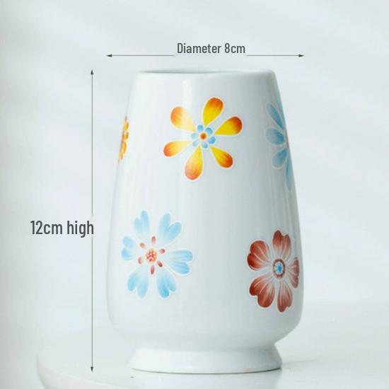 Antique Blue and White Chinese Porcelain Vase - European & American Handicraft for Flower Arrangements