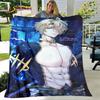 Record of Ragnarok Anime Cartoon Soft Plush Blanket,Flannel Blanket Throw Blanket for Living Room Bedroom Bed Sofa Picnic Cover