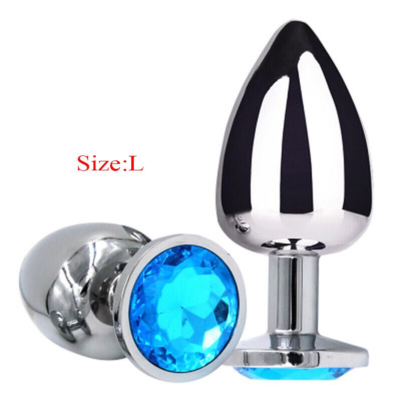 Sex Vibrator Metal Anal Toys For Women Adult Sex Products Men Butt Plug Stainles Steel Anal Plug Sex-toy Anal DildoToys 7