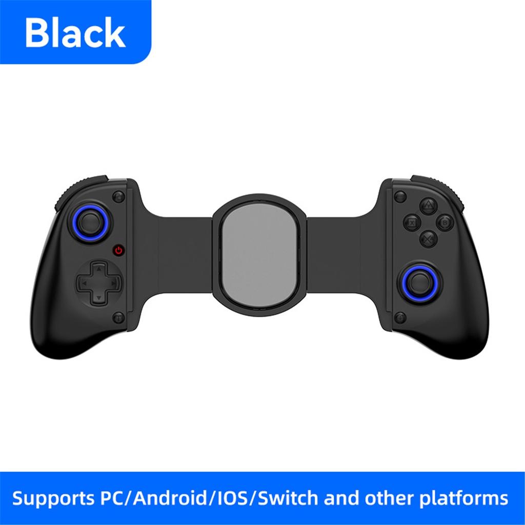 Wireless mobile game controller D11, expandable, with Hall triggers, compatible with tablet devices, supports tablet switching