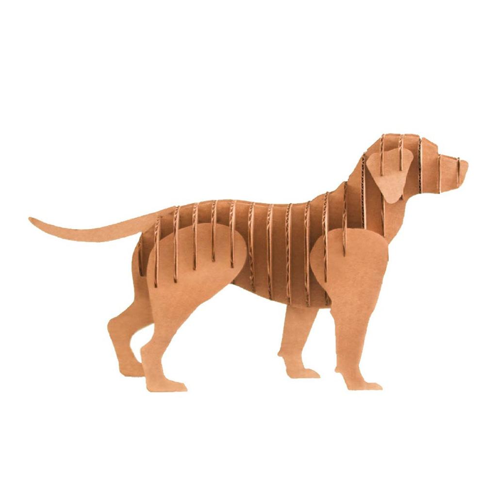 Les Trésors De Lily [A2707] - 3D Cardboard Figurine 'Dog' - Boards 30x30 Cm
