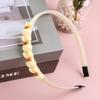 1pc Cute Girls Rabbit Headbands Candy Color Plastic Hairbands Headband Children Kids Party School Hair Accessories