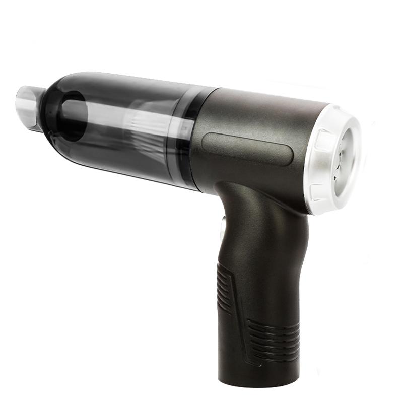 

Автомобильный пылесос беспроводной ручной портативный пылесос для автомобиля и дома двойного назначения с высокой мощностью всасывания-выдувания-насоса три в одном чёрный