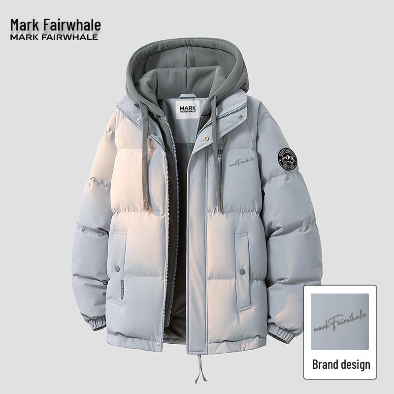 Mark Fairwhale Men's Hooded Padded Winter Jacket