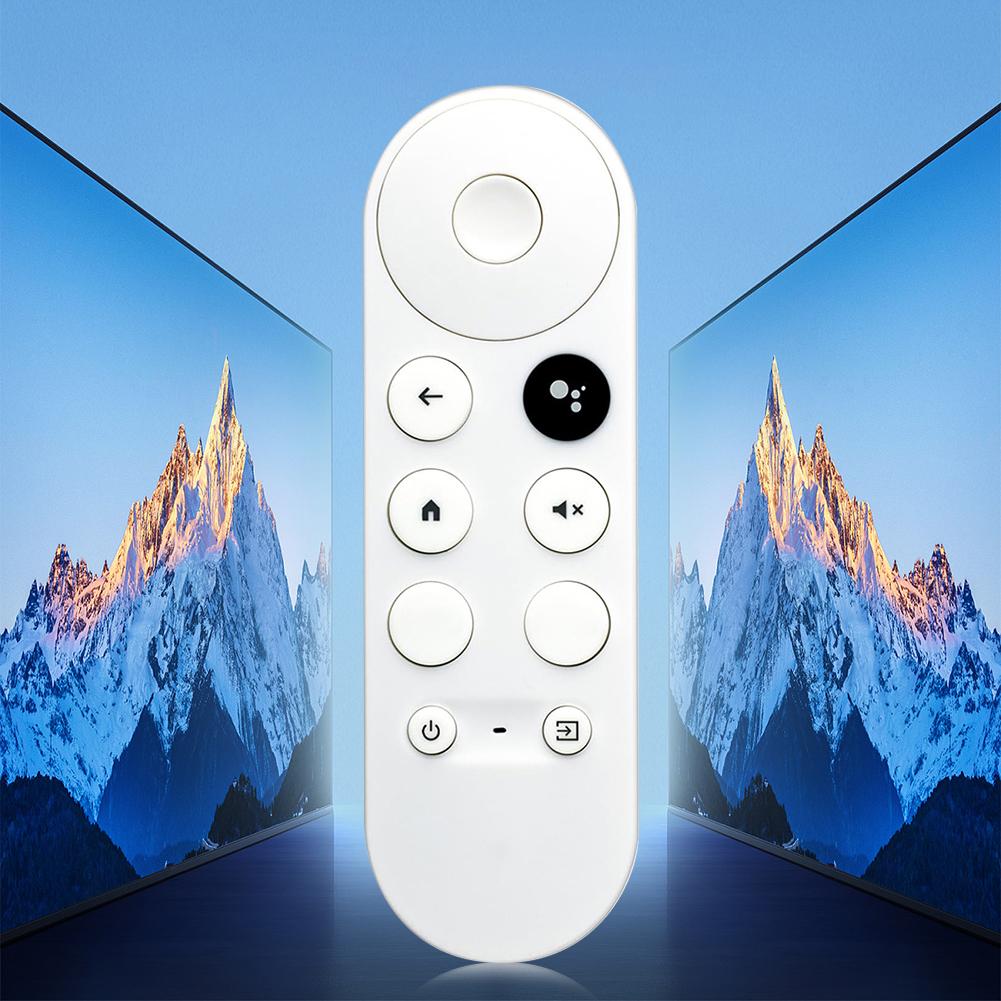 G9N9N IR Remote Bluetooth-Compatible Voice Universal Remote Control Remote Controller for Google TV Chromecast 4K Snow