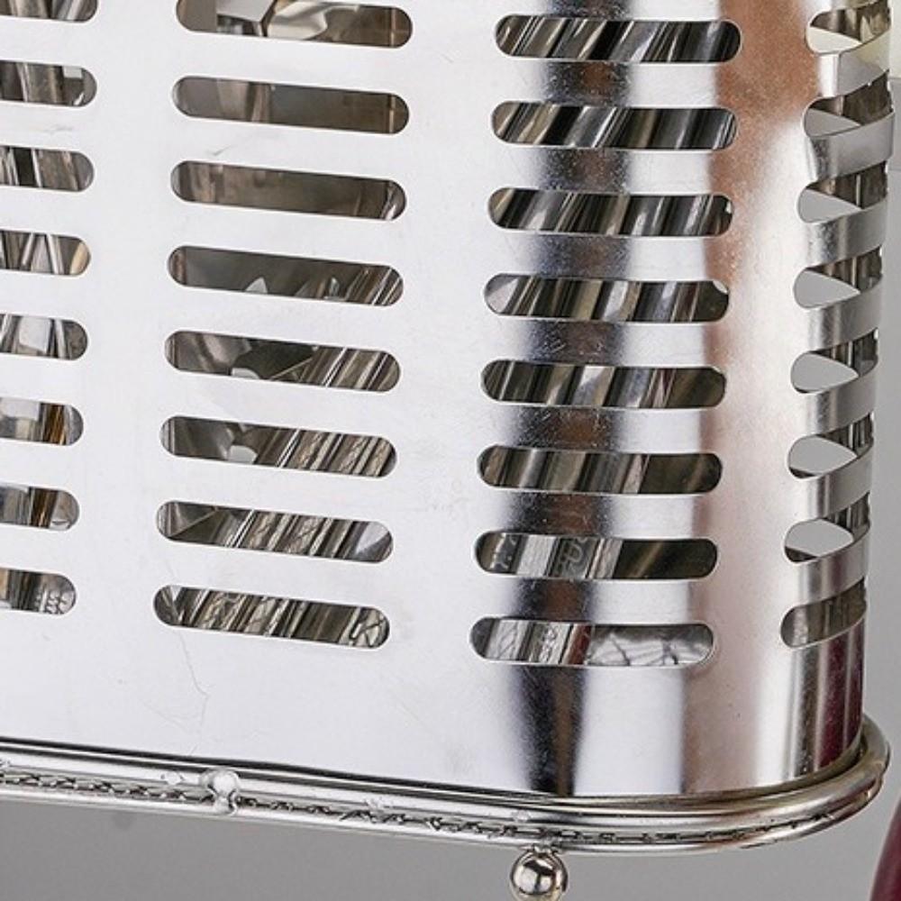 Stainless Steel Chopsticks Holder Hanging Efficient Draining Kitchen Tableware Holder Rust-Free Wall Mounted