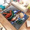 Anime carpet My hero science printed area carpet Living room Bedroom floor mat Kitchen Non slip Matte Mat Children's Bedroom Mat