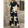 2026 New Spring/Summer Women's Fashion Casual Printed Ladies' Suit