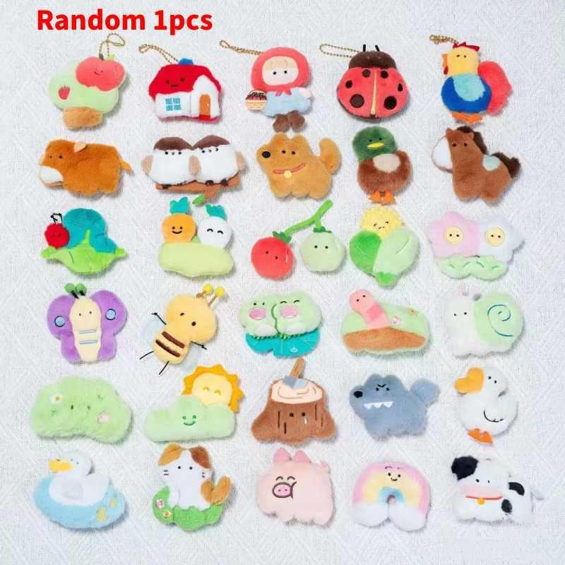 

Cartoon Plush Magnet Set For Refrigerator Decoration With Magnetic Backing For Kids And Teens