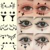 Miumi - Halloween Augen Make-up Sticker (Verschiedene Designs) / Satz