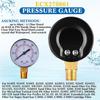 Plastic Drainage Cover Pump Cover Pool Pump Accessories Pressure Gauge Replacement Gasket for ECX270861 SX180LA Models