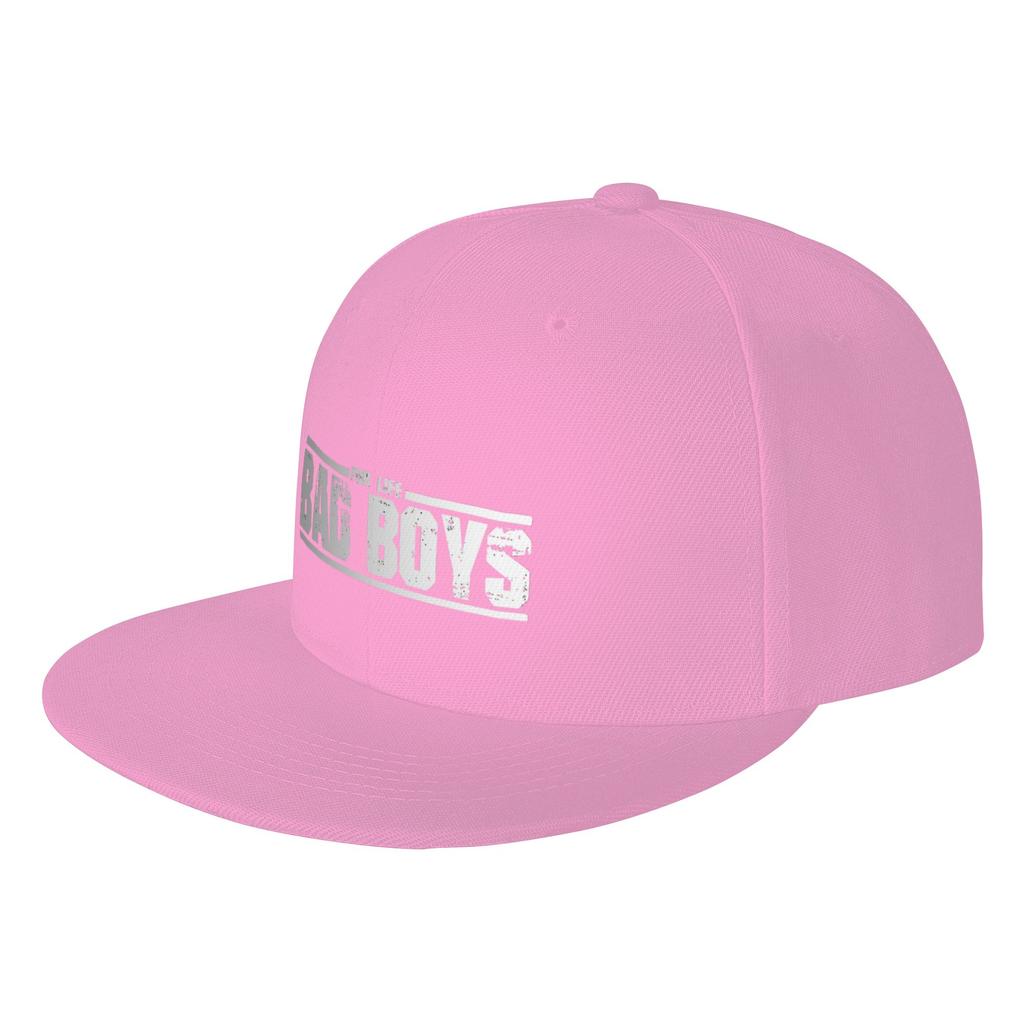 Mode Bad Boys Für Live Weißes Logo Flacher Schirm Sonnenhut Sport Und Fitness Golfhut Unisex
