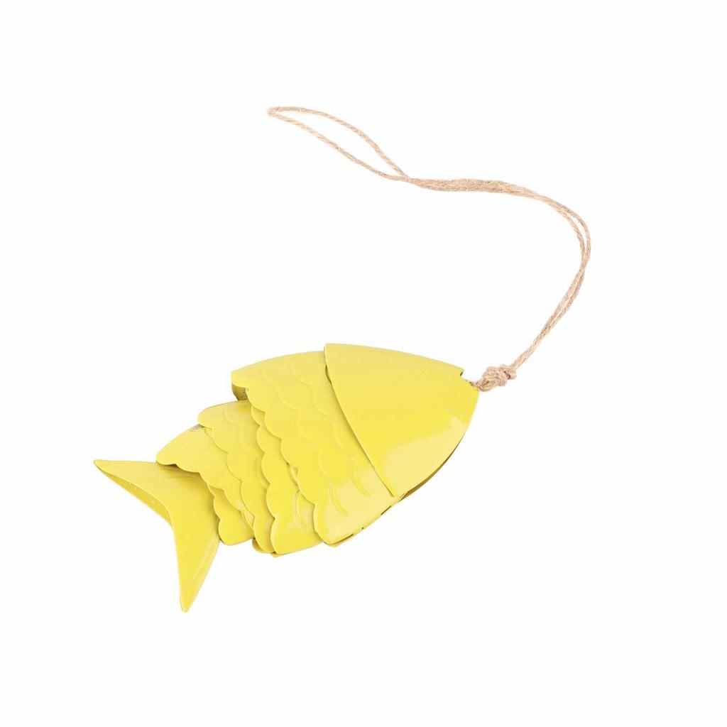 Campanelli Eolici Colorati a Forma di Pesci Koi Artigianato in Metallo Decorazioni da Appendere all'Esterno Sottotetto Campanello Eolico a Forma di Pesce