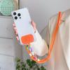 Cute Coloful Knot Phone Lanyard Diameter Strap Universal Case Crossbody Shoulder Card Neck Cord Clip Hang Anti-lost Wrist Strap