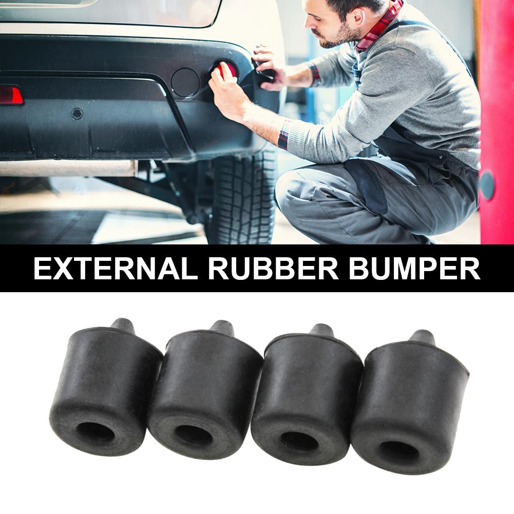 4 buc Amortizoare din cauciuc externă Accesorii auto Bare de protecție exterioare auto negre pentru Ford Ranger F150