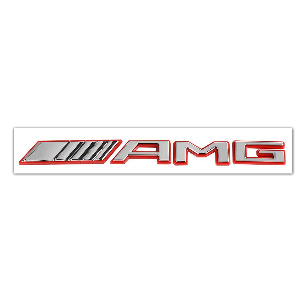 GLC GLB 1pc 3D ABS Car Rear Trunk Badge Decal Letters Sticker For Mercedes Benz AMG A B C E G CLA C63 C63S E53 GT SLK Auto Acce
