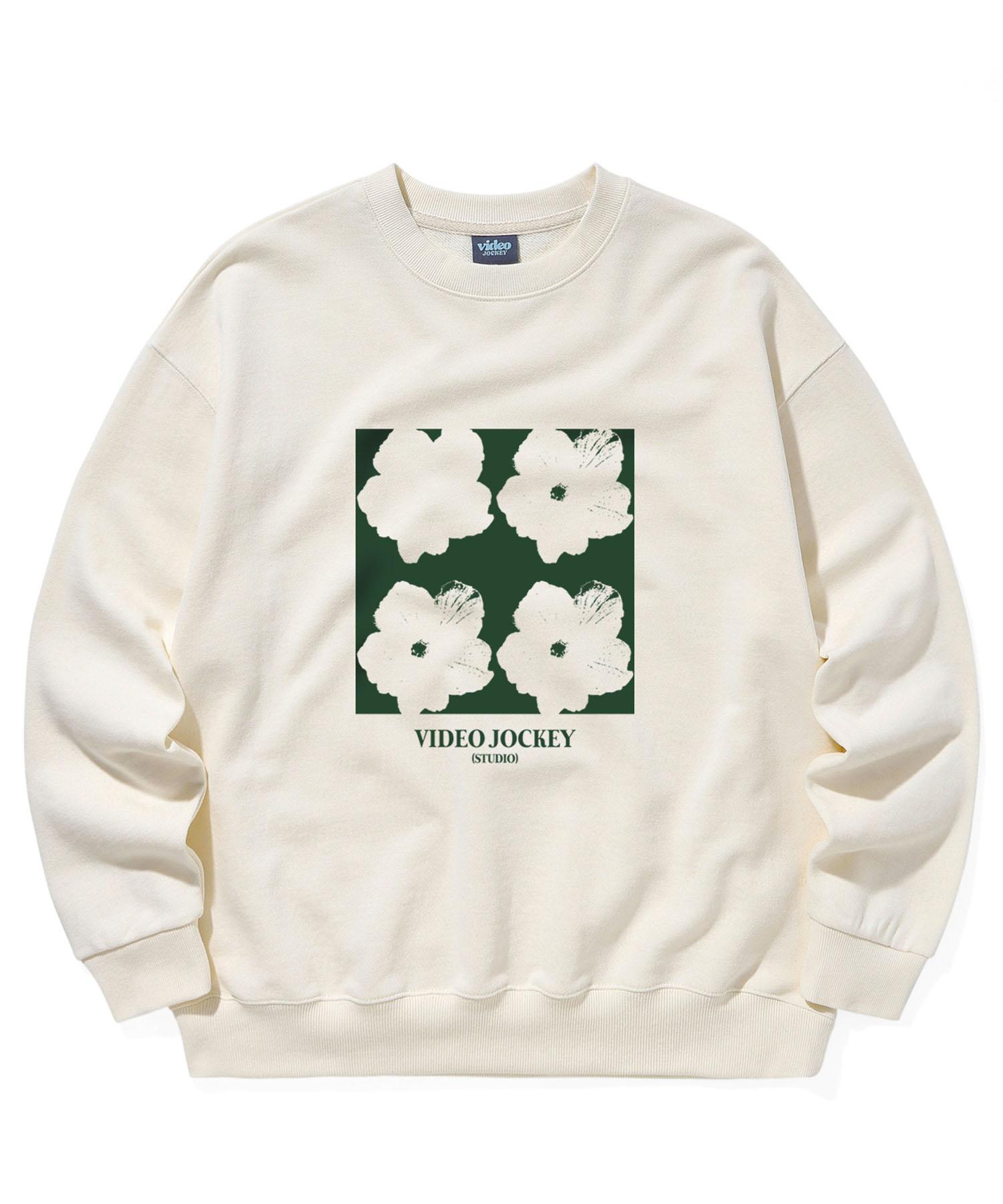 Видео Толстовка Jaki I Like Flowers [Кремовая] Cream/M