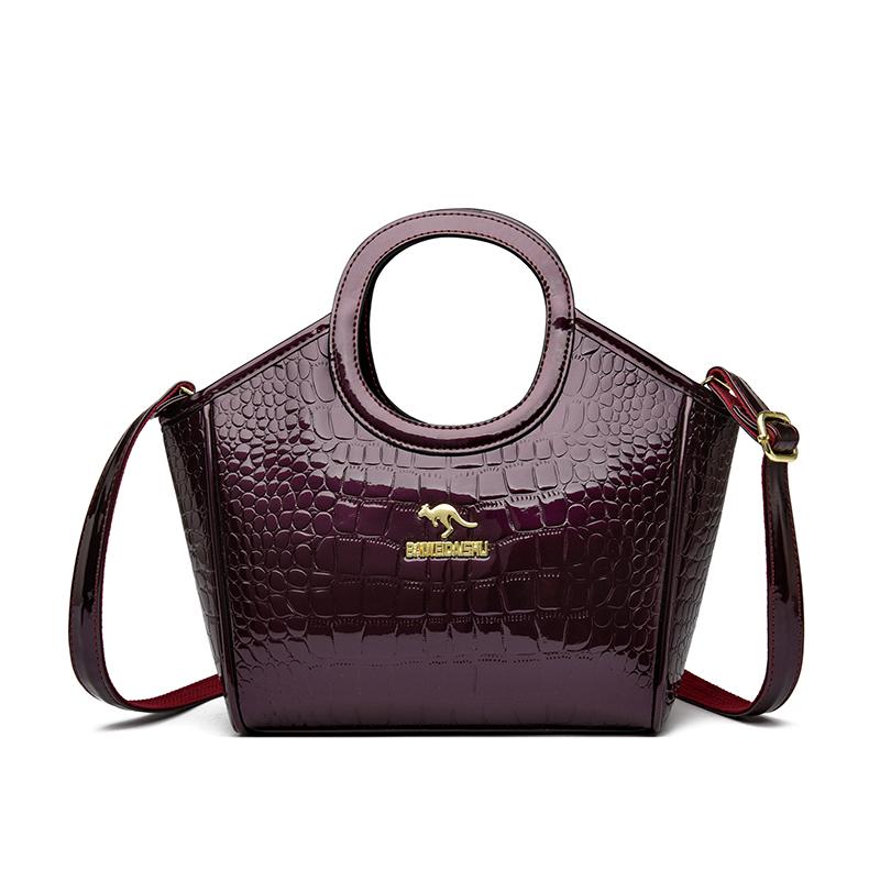 Luxury Designer Purses And Handbags Patent Leather Crossbody Bags For Women Brand Ladies Shoulder Bags New Casual Small Tote Sac