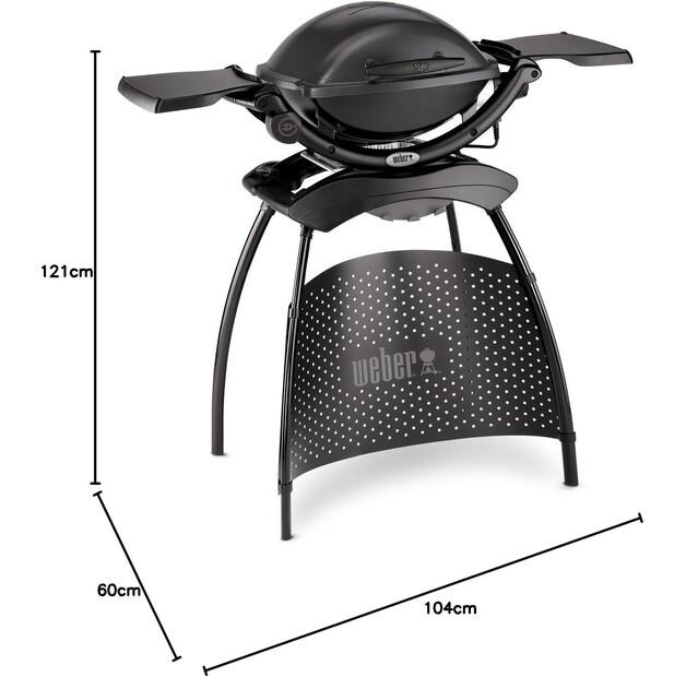 Electric Grill Weber Q-1400 Stand Dark Grey (52020879)