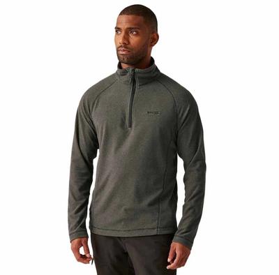 Fleece-Pullover mit halbem Reißverschluss Montes