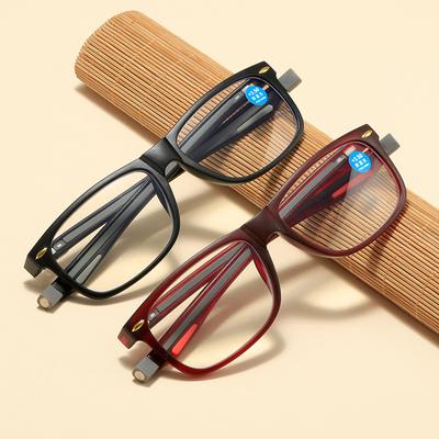 New Fashion Anti-blue Light Reading Glasses for  Women Hanging Neck Magnetic Presbyopia Eyeglasses Diopter +1.0 +2.0 To +4.0