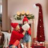Scalable Christmas Tree With 1.5 Meter Green Leaves, Foldable Woolen Strips, Tree, Spiral Tree, Christmas Decoration Ornament