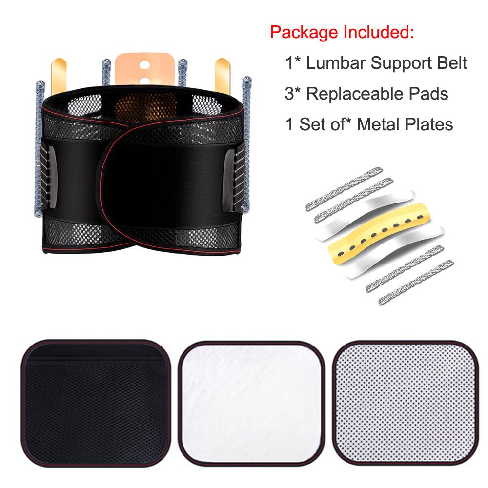 Tcare Adjustable Lumbar Support Belt For Back Pain Relief Orthopedic Spine Decompression Brace Herniated Disc Treatment S