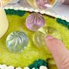 Steamed Bun Squishy Toys Set for Anxiety Relief Slow Rising Mini Squeezable Steamer Gift for Kids