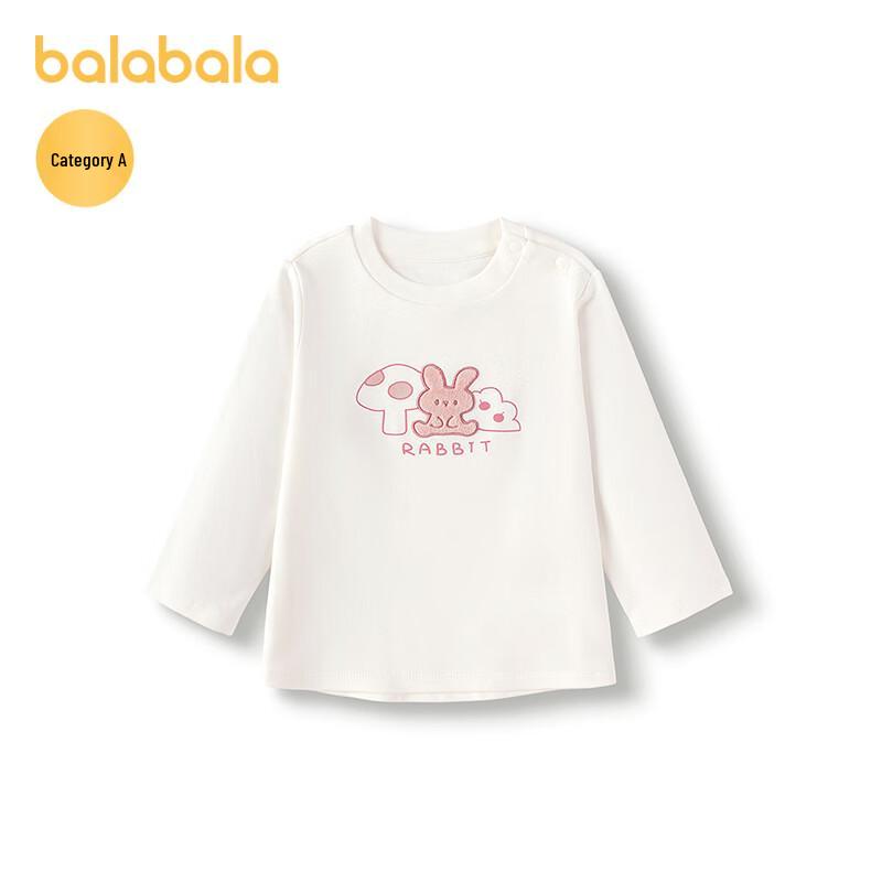 Balabala Baby Unisex Cartoon Cotton Long-Sleeve T-Shirt