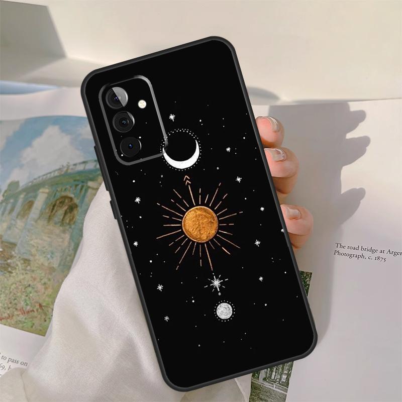 Constellations Stars Sun Moon Galaxy Case For Samsung Galaxy A55 A35 A15 A32 A12 A22 A52 A06 A54 A34 A14 A56 A36 A26 A16 A13 A53