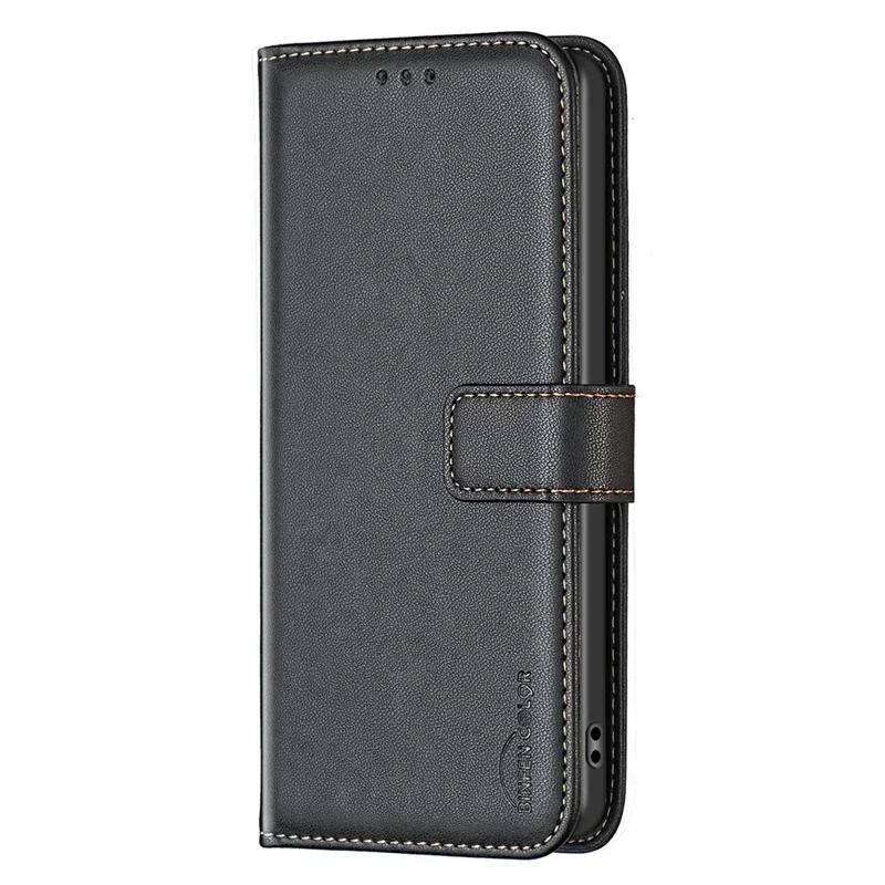 For Samsung A55 A35 A15 5G Case Solid Color Leather Wallet Phone Cover For Samsung Galaxy A55 A35 A25 A15 5G A05S A05 Case Coque