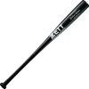 ZETT Hard Baseball Excellent Wooden Black BWT17084 Bat, Balance, (Bamboo Laminate), 84cm, (1900),