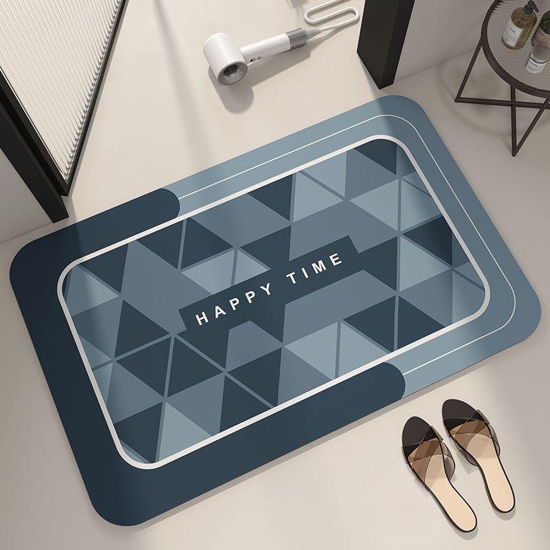 

Ванная, ванная, мягкий коврик для пола из диатомовой грязи, нескользящий коврик для ног у двери в ванную, коврик для двери туалета, быстросохнущий ковер для ванной 40X60cm 15.7X23.6in